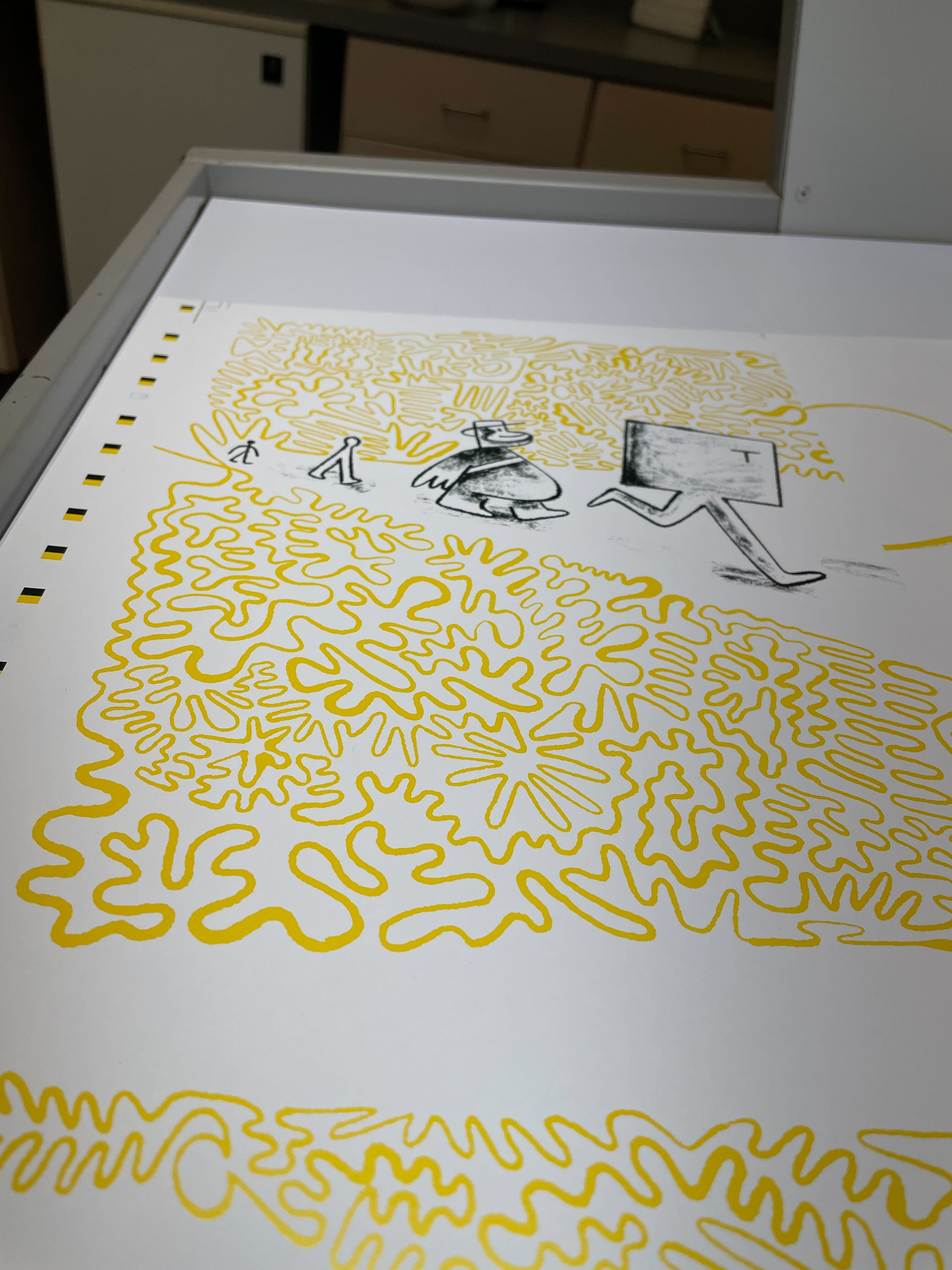 Mailchimp Wherever The Road Takes Us Illustration